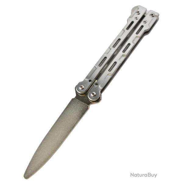 MAXKNIVES - SP60 - Aff�teur diamant papillon en acier grain 400 et 600
