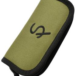 PIERRE SUPPER - HOUSSEKAKI - Housse de transport tan-kaki pour couteau avec logo Supper