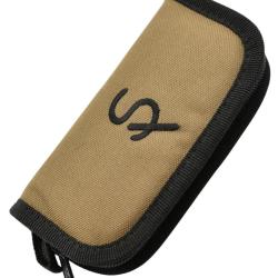 PIERRE SUPPER - HOUSSEBEIGE - Housse de transport beige pour couteau avec logo Supper
