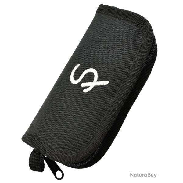 PIERRE SUPPER - HOUSSENOIR - Housse de transport noire pour couteau avec logo Supper