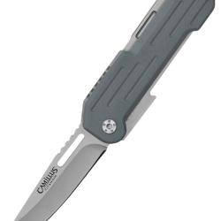 CAMILLUS - 19658 - POCKER BLOCK lame acier 420 et manche G10 gris