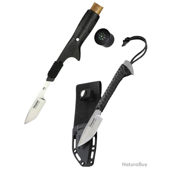 OUTDOOR EDGE - HAR1C - Harpoon - Couteau de survie convertissable en lance