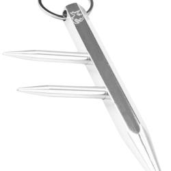 PIRANHA - PKB3G - Kubotan exagonal trois pointes 130mm gris