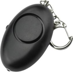 PIRANHA - PIA4N - Panic Alarm 120dB NOIR Alarme personnelle avec lampe LED