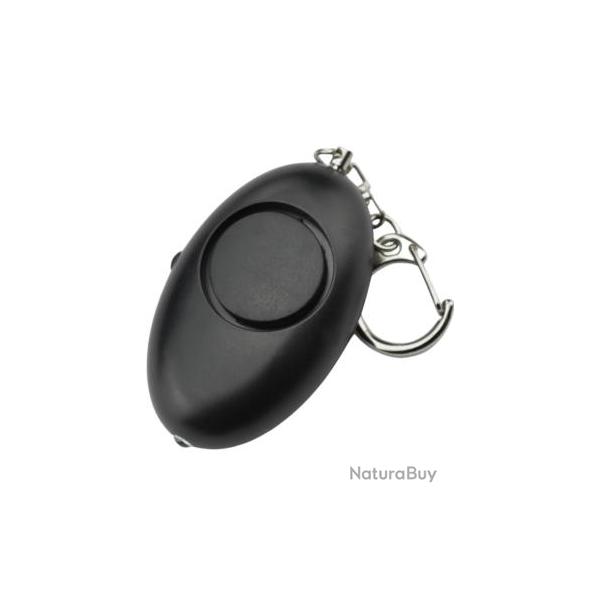 PIRANHA - PIA4N - Panic Alarm 120dB NOIR Alarme personnelle avec lampe LED