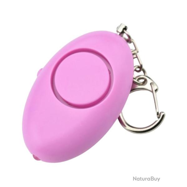 PIRANHA - PIA4R - Panic Alarm 120dB ROSE Alarme personnelle avec lampe LED