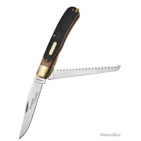 SCHRADE - 97OT - Old Timer Couteau de poche pliant double lame