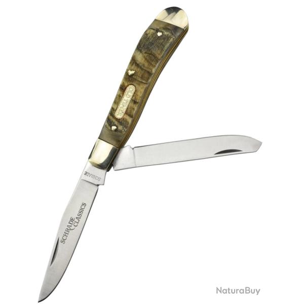 SCHRADE - 127OT - Old Timer couteau de poche pliant � deux lames
