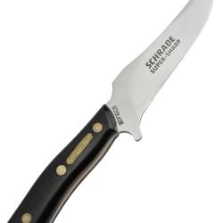 SCHRADE - 15OT - Old Timer Couteau fixe lame acier 7Cr17 et manche polym&egrave;re