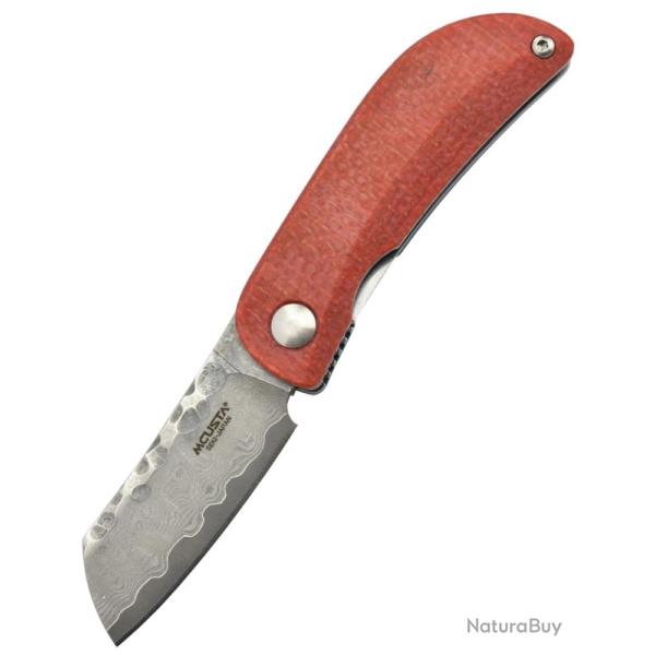 MCUSTA - MC213D - Lame Damas San-Mai 67 Couches, Manche Micarta