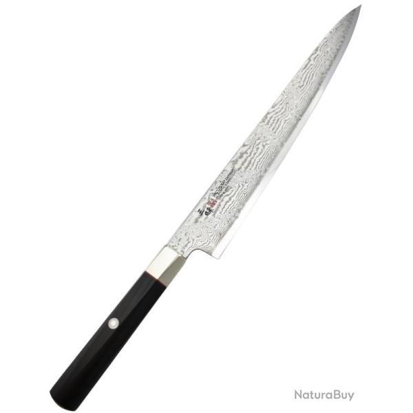 MCUSTA - HZ2-3011DS Sujihiki 270 - Couteau de Cuisine Japonais VG10 Damas