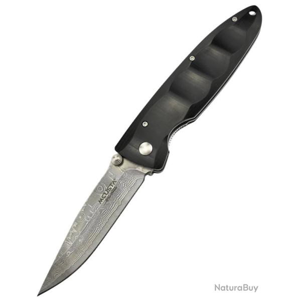 MCUSTA - MC17D - Classic Wave, Lame Damas, Manche en Bois Pakka