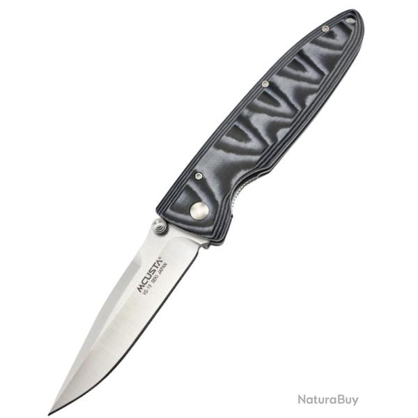 MCUSTA - MC10V - Lame VG10 - Manche Micarta bleu