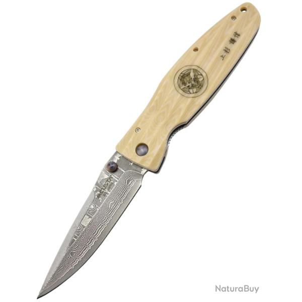MCUSTA - MC185D V2.0 - Damas Micarta blanc