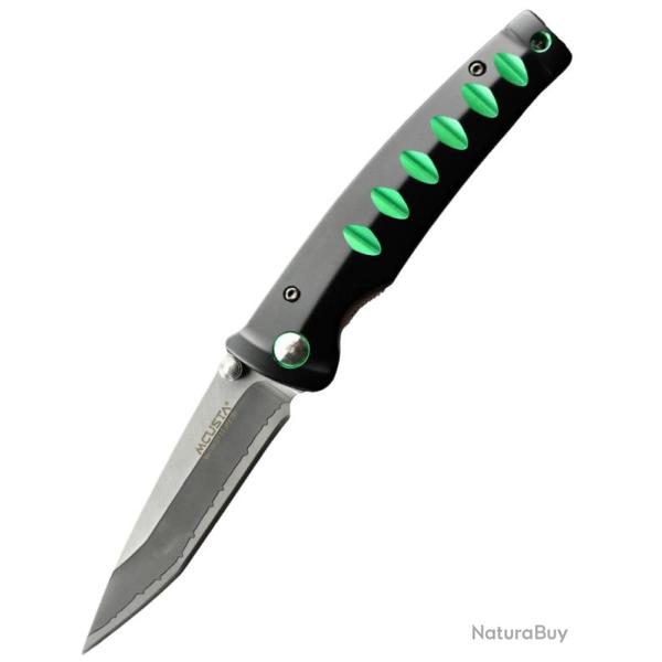 MCUSTA - MC44C - Katana noir et vert lame VG10 Clad
