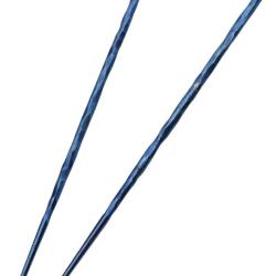 KIZER - T309A2 - Chopsticks Baguettes en titane pour le repas couleur bleu