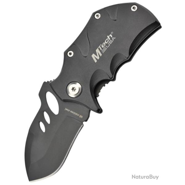 MTECH - MT365BK - Couteau de poche Noir en acier 440