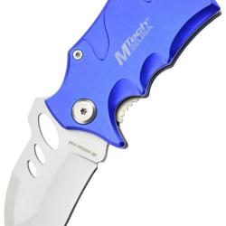 MTECH - MT365BL - Couteau de poche Bleu en acier 440