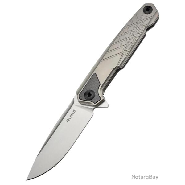 RUIKE - M875TZ - Couteau pliant lame acier N690 manche titane
