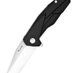 RUIKE - P138B - Couteau pliant Lame Tanto - Couleur Noir