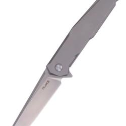 RUIKE - M108TZ - Couteau pliant lame acier 154CM manche titane TC4