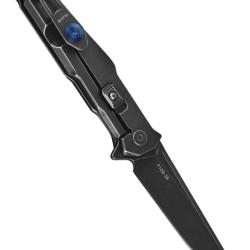RUIKE - P108SB - Couteau pliant - Noir stonewash