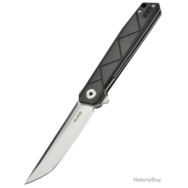 RUIKE - P127CB - Lame acier 14C28N manche G10