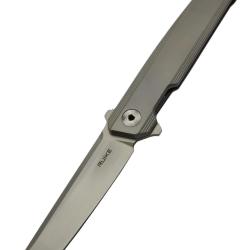 RUIKE - M126TZ - Couteau lame acier 154CM manche titane TC4
