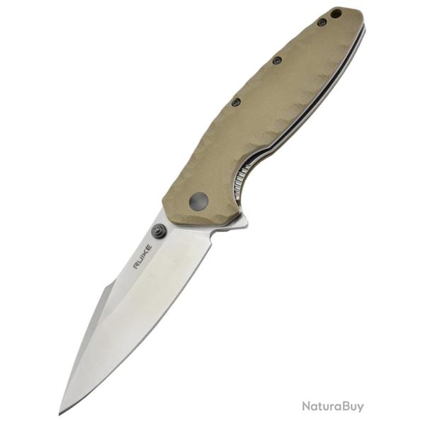 RUIKE - P843W - Lame acier 12C27 manche G10