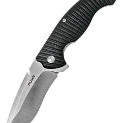 RUIKE - P852B - Noir - Couteau de poche lame acier 14C28N manche G10