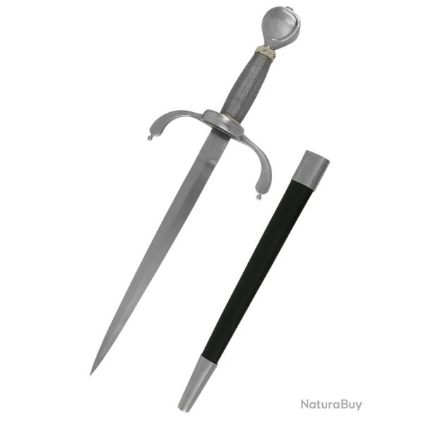 HANWEI - SH2209 - Gustav Main Gauche Dague en acier forg� style Renaissance