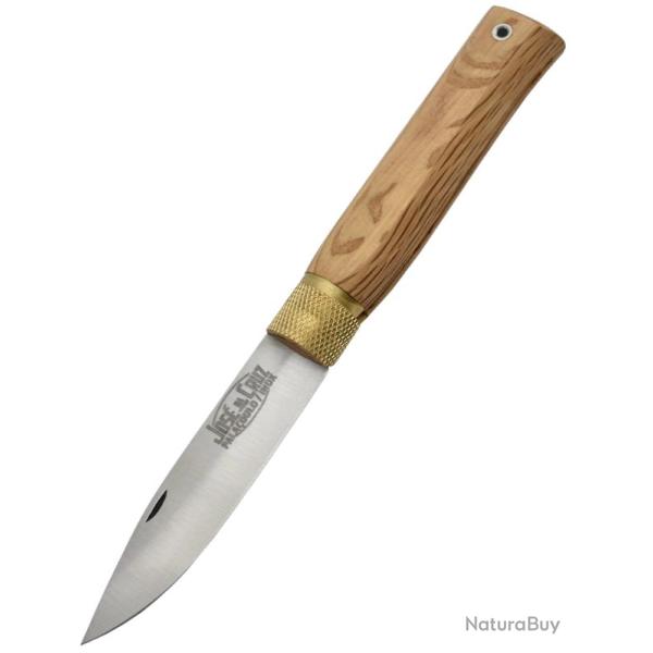 JOSE DA CRUZ - JDC05 - Couteau portugais manche en Ch�ne Vert, lame inoxydable