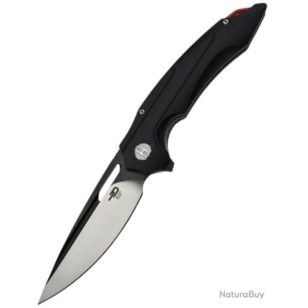 BESTECH KNIVES - Ornetta BG50B - Couteau pliant Collaboration Grzegorz Grabarski, Lame D2