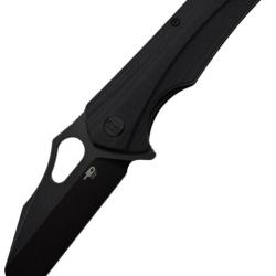 BESTECH KNIVES - Operator BG36B - Lame Wharncliffe en acier D2, ouverture rapide