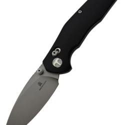 BESTECHMAN - Ronan BMK02D - Couteau pliant Acier 14C28N, Verrouillage Axislock, Manche G10