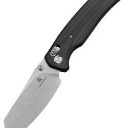 Bestechman Cicada's Wing BMK06I - Couteau pliant 10Cr15MoV finition stonewash manche G10 noir