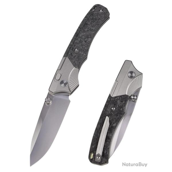 REMETTE - WD107 - Couteau de poche en titane