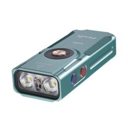 FENIX - E06R Turquoise - Lampe de poche porte-cl&eacute;s 3 en 1