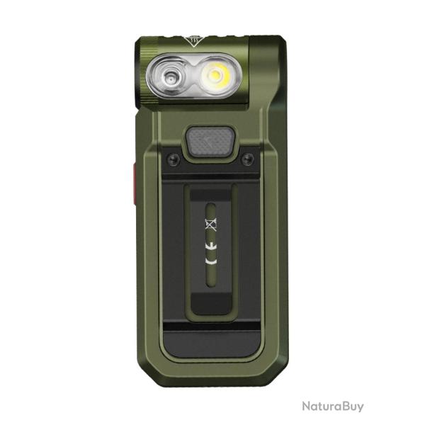 FENIX - SW05RSG-RED - Spruce green - Lampe de poche rechargeable - 150 LUMENS