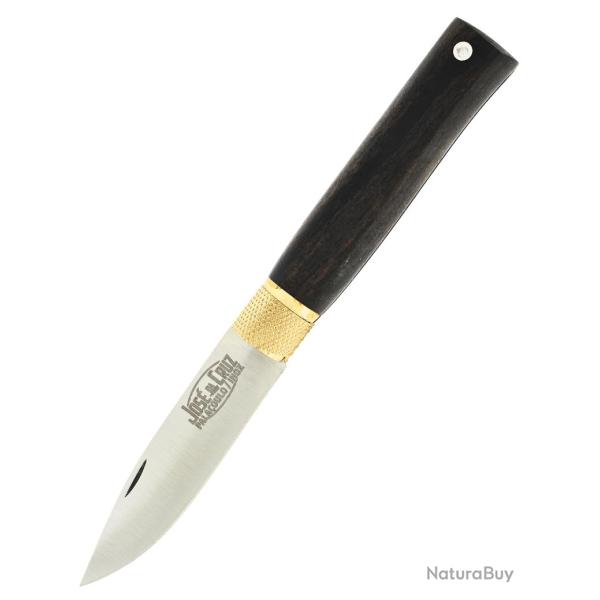 JOSE DA CRUZ - JDC20 - Couteau portugais manche en �b�ne, lame inoxydable
