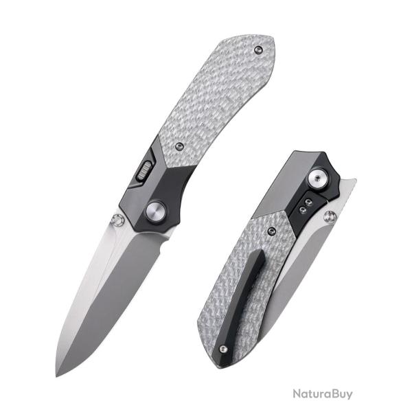 REMETTE - Couteau RT-Meteor - Manche Titane Lame M390 RTPT-B