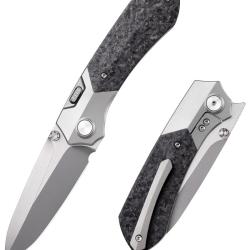 REMETTE - Couteau RT-Meteor Manche Titane Lame M390 RTPT-E