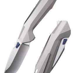 REMETTE - RTWK1-D - Couteau RT-WK1 Manche Titane Lame M390 WK1-D
