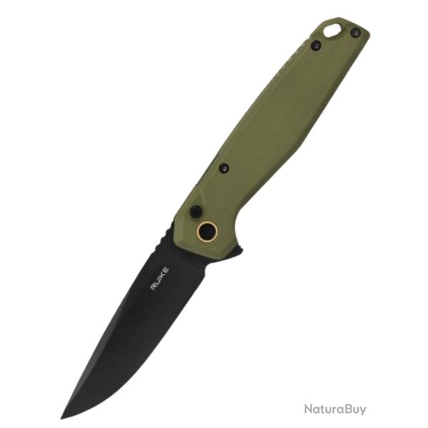 RUIKE - P873G - Vert - Couteau de poche pliant