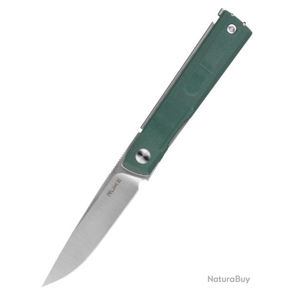RUIKE - D712G - Vert - Petit couteau de poche pliant