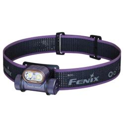 FENIX - HM55R Violet - Lampe frontale ultra l&eacute;g&egrave;re - 1200 LUMENS
