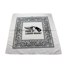 FRED PERRIN - FPBB - Bandana blanc