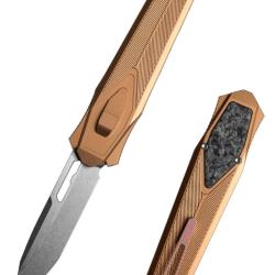 REMETTE KNIVES - ZL103D12 - RT-SWORDFISH - Couteau OTF