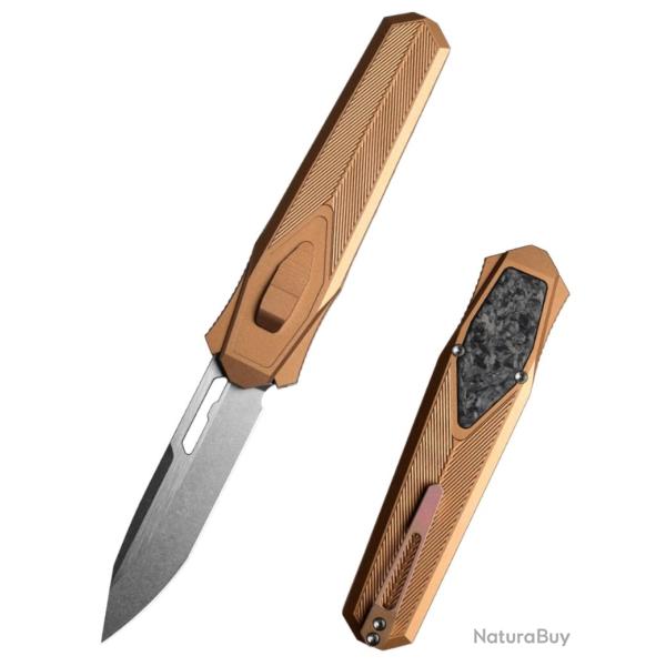 REMETTE KNIVES - ZL103D12 - RT-SWORDFISH - Couteau OTF