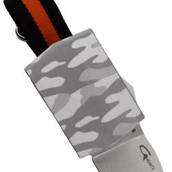 GOLGOTH - G15-CAS - Couteau de poche OTF compact acier D2 aluminium anodis&eacute; camouflage